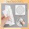 16-Pack Mandala Stencils – Reusable 4.7 x 4.7 in Templates for DIY Crafts on Wood, Rocks, Walls, Fabric & Home Decor
